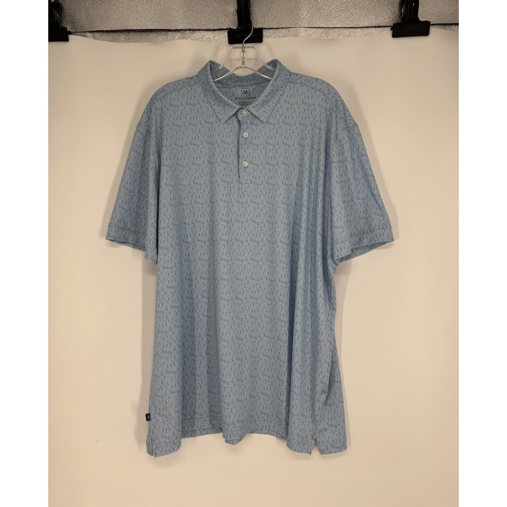 Mizzen Main Versa Polo Speedway Geo Print AOP Performance Golf Classic Fit XL